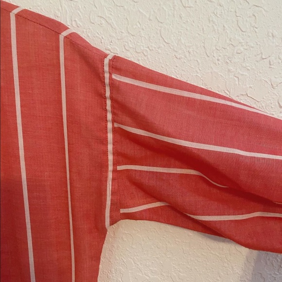 Vintage stripe-mix midi dress - Picture 7 of 8